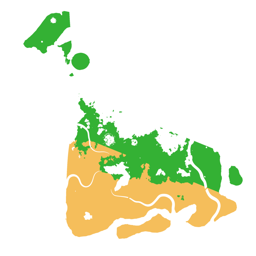 Biome Rust Map: Procedural Map, Size: 4000, Seed: 7272454