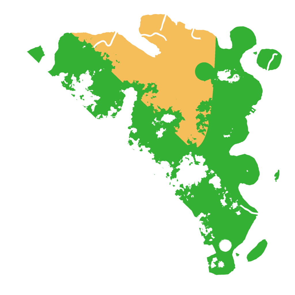 Biome Rust Map: Procedural Map, Size: 4250, Seed: 575290079