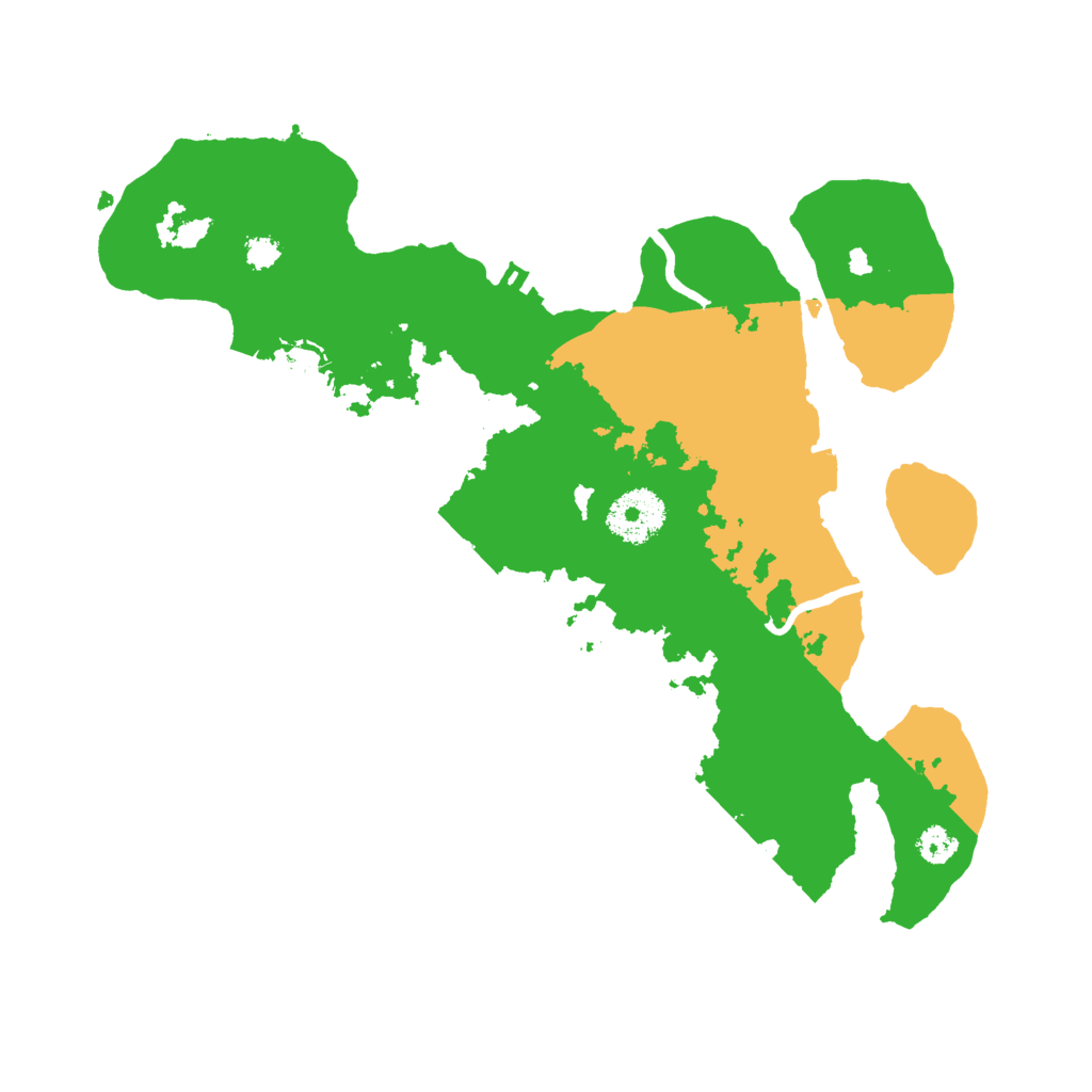 Biome Rust Map: Procedural Map, Size: 3000, Seed: 50903456