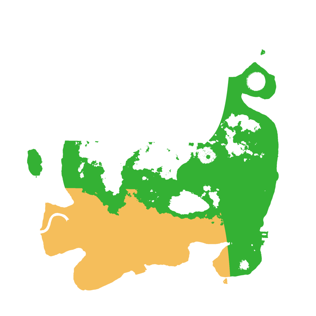 Biome Rust Map: Procedural Map, Size: 3000, Seed: 2044519279