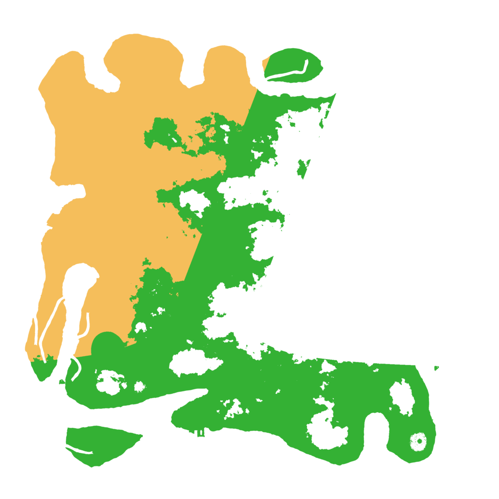 Biome Rust Map: Procedural Map, Size: 4250, Seed: 838449792