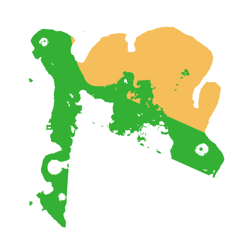 Biome Rust Map: Procedural Map, Size: 3000, Seed: 929881596