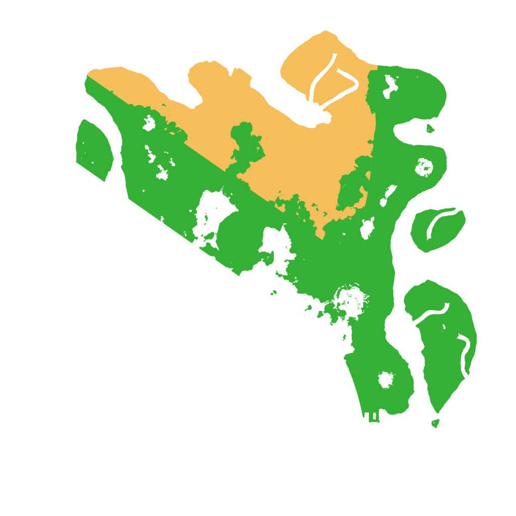 Biome Rust Map: Procedural Map, Size: 3000, Seed: 28678597