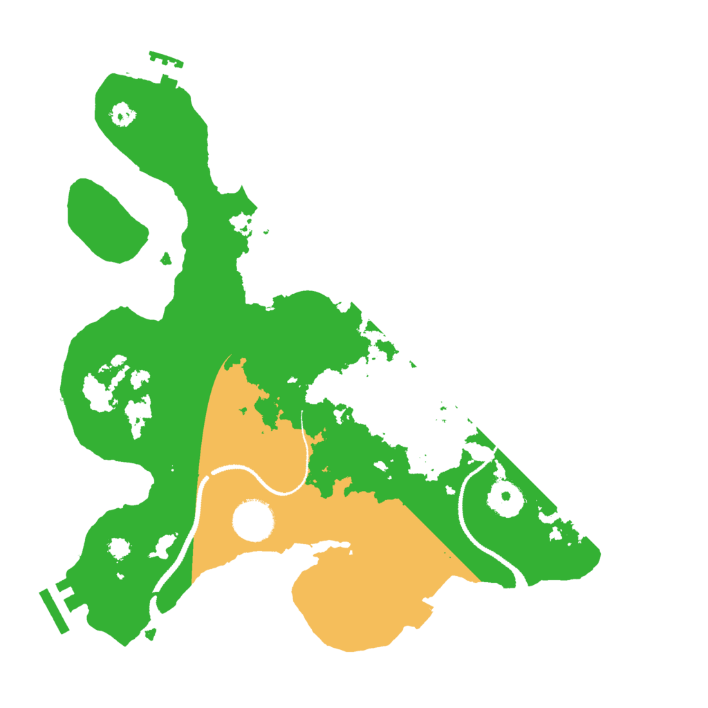 Biome Rust Map: Procedural Map, Size: 3000, Seed: 678489654