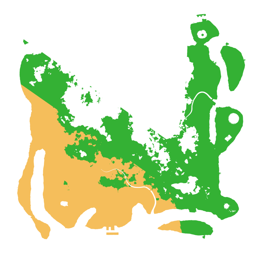 Biome Rust Map: Procedural Map, Size: 4250, Seed: 1493649523