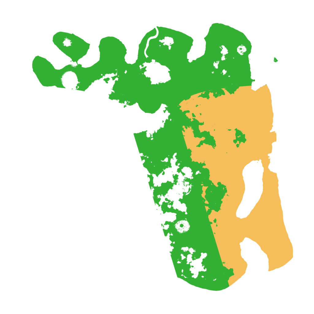 Biome Rust Map: Procedural Map, Size: 3500, Seed: 1839757096