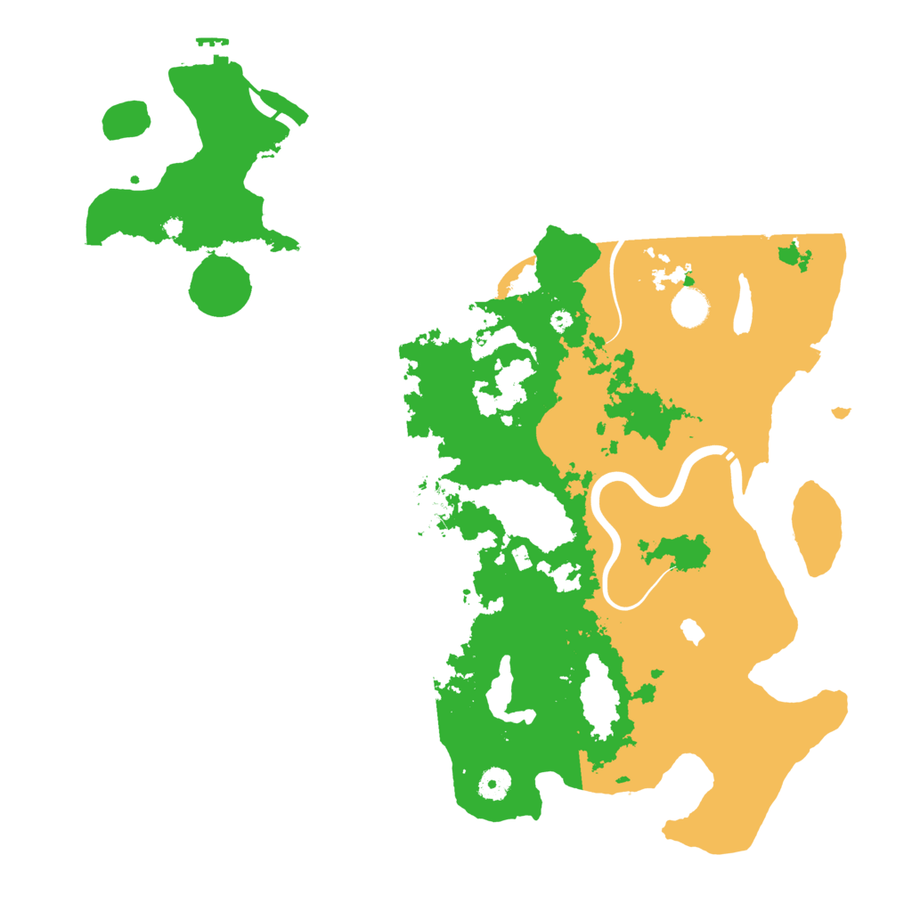 Biome Rust Map: Procedural Map, Size: 4250, Seed: 1858008999