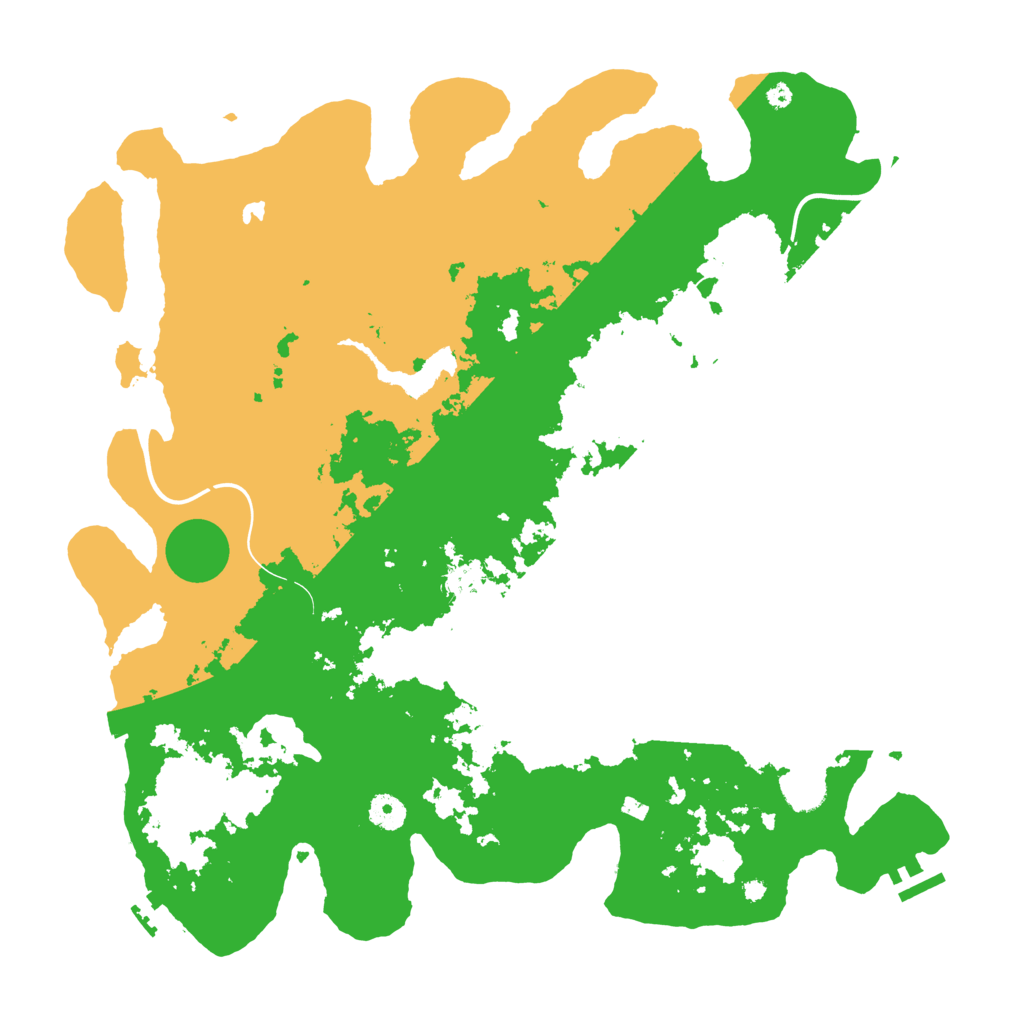 Biome Rust Map: Procedural Map, Size: 4250, Seed: 119732579