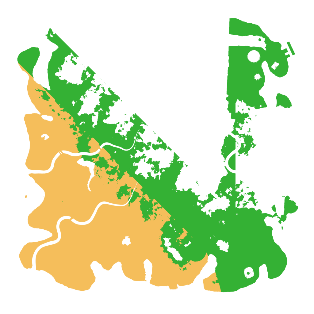 Biome Rust Map: Procedural Map, Size: 4500, Seed: 944544803