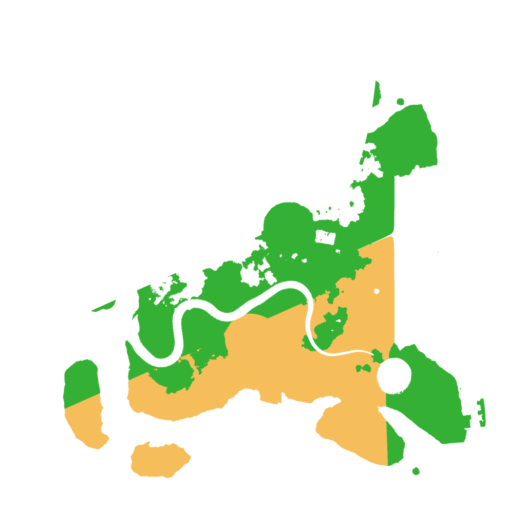 Biome Rust Map: Procedural Map, Size: 2850, Seed: 313255921