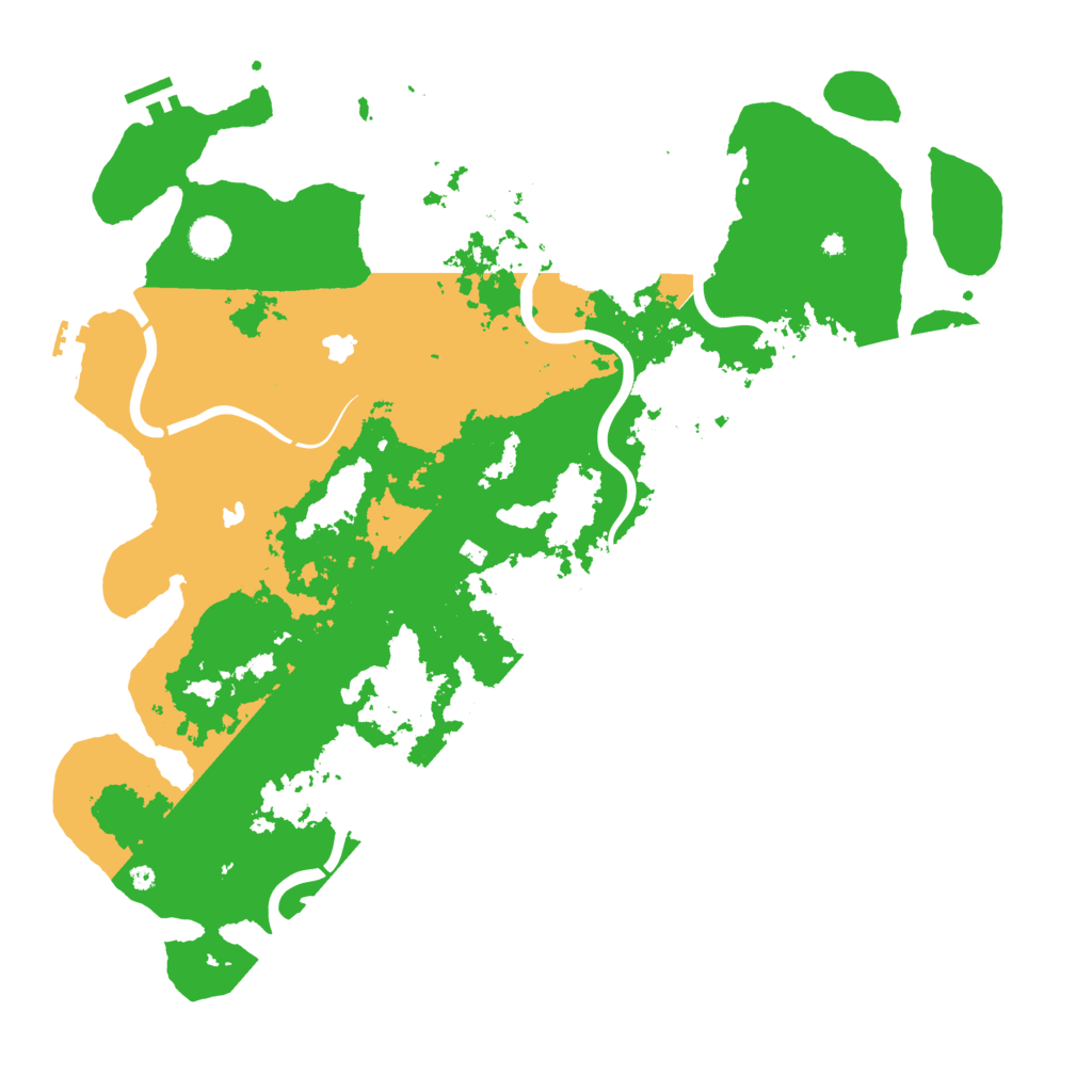 Biome Rust Map: Procedural Map, Size: 4500, Seed: 1453462942