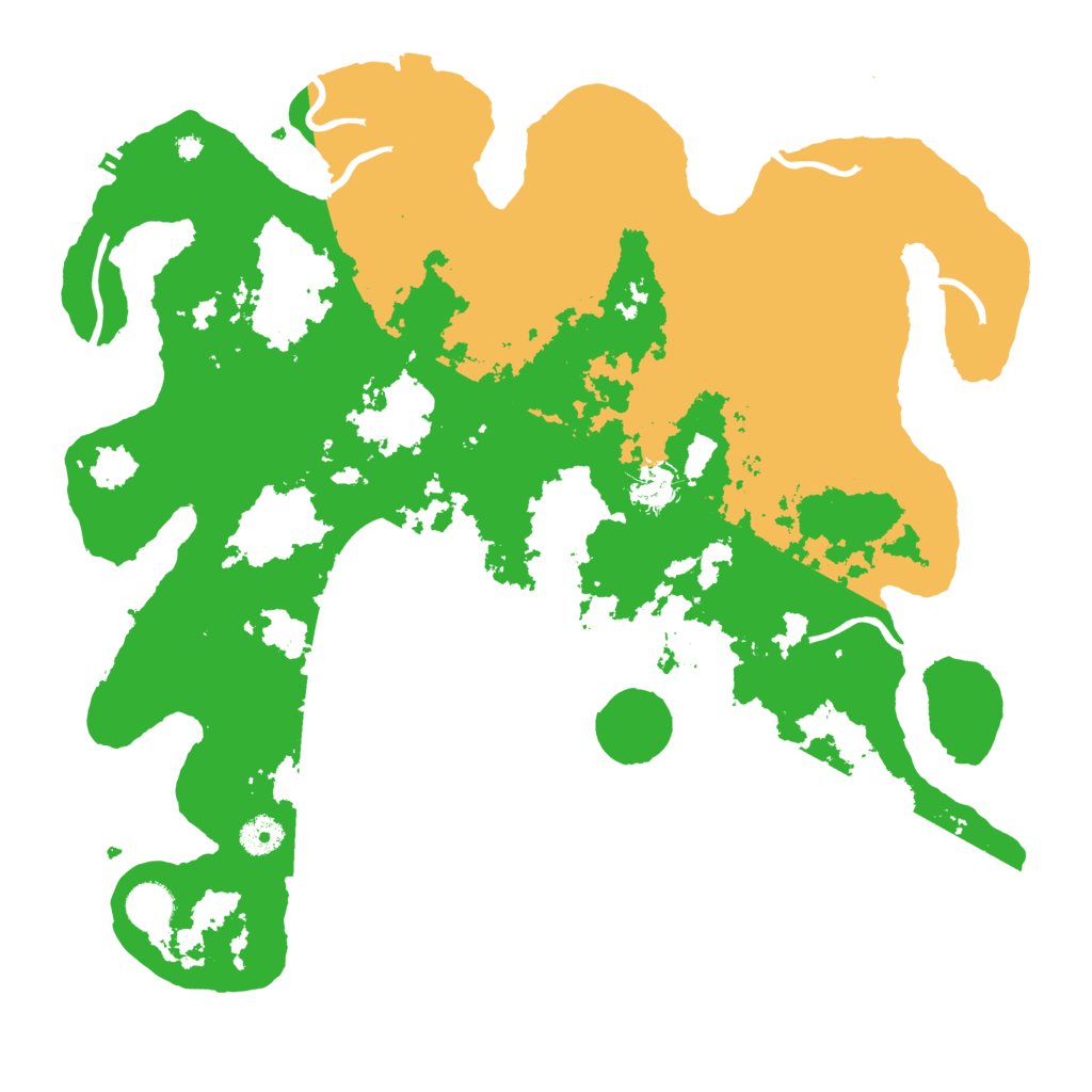 Biome Rust Map: Procedural Map, Size: 4000, Seed: 186552198