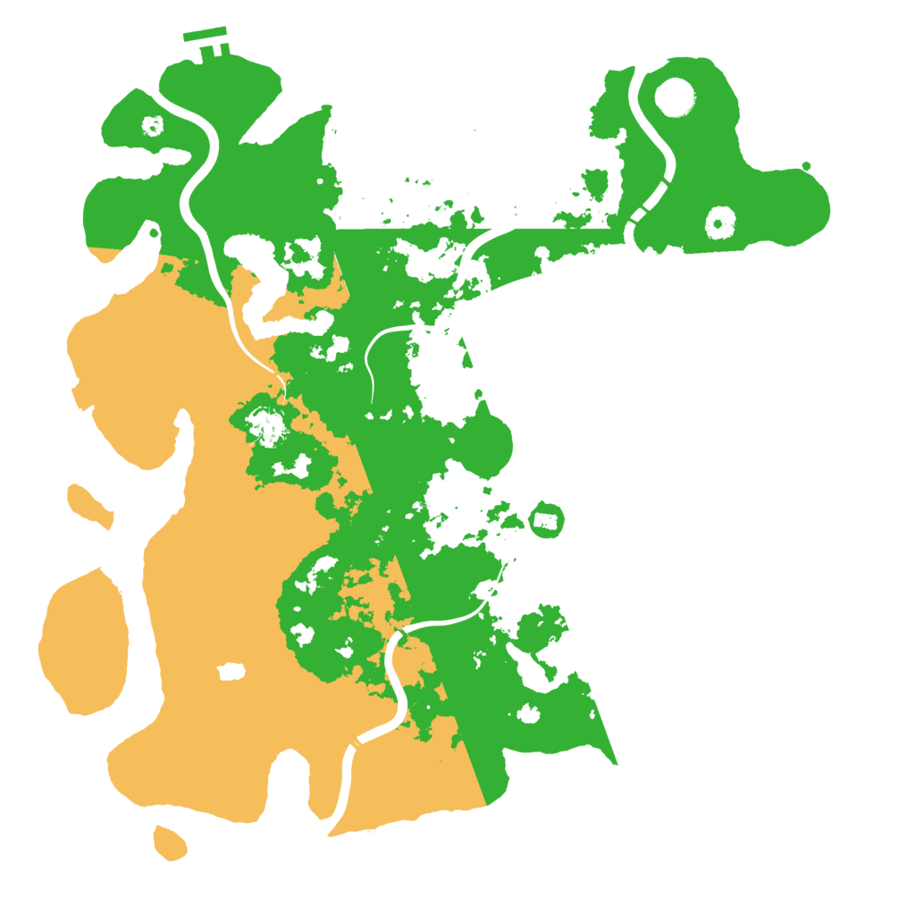 Biome Rust Map: Procedural Map, Size: 4250, Seed: 30296969