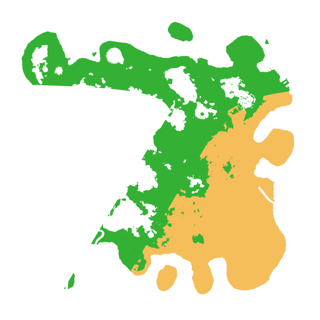 Biome Rust Map: Procedural Map, Size: 3600, Seed: 563453132