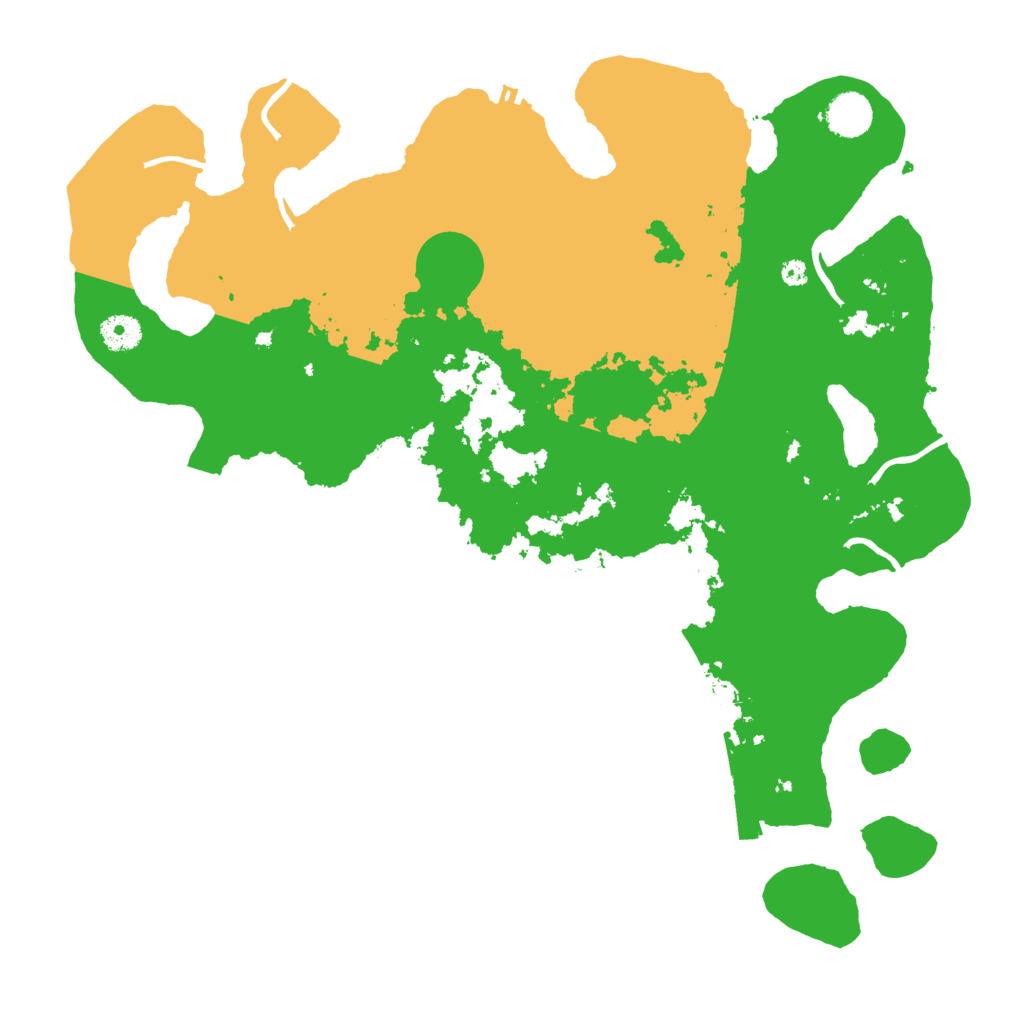 Biome Rust Map: Procedural Map, Size: 4000, Seed: 770742652