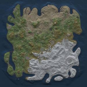 Thumbnail Rust Map: Procedural Map, Size: 4800, Seed: 328440857, 19 Monuments