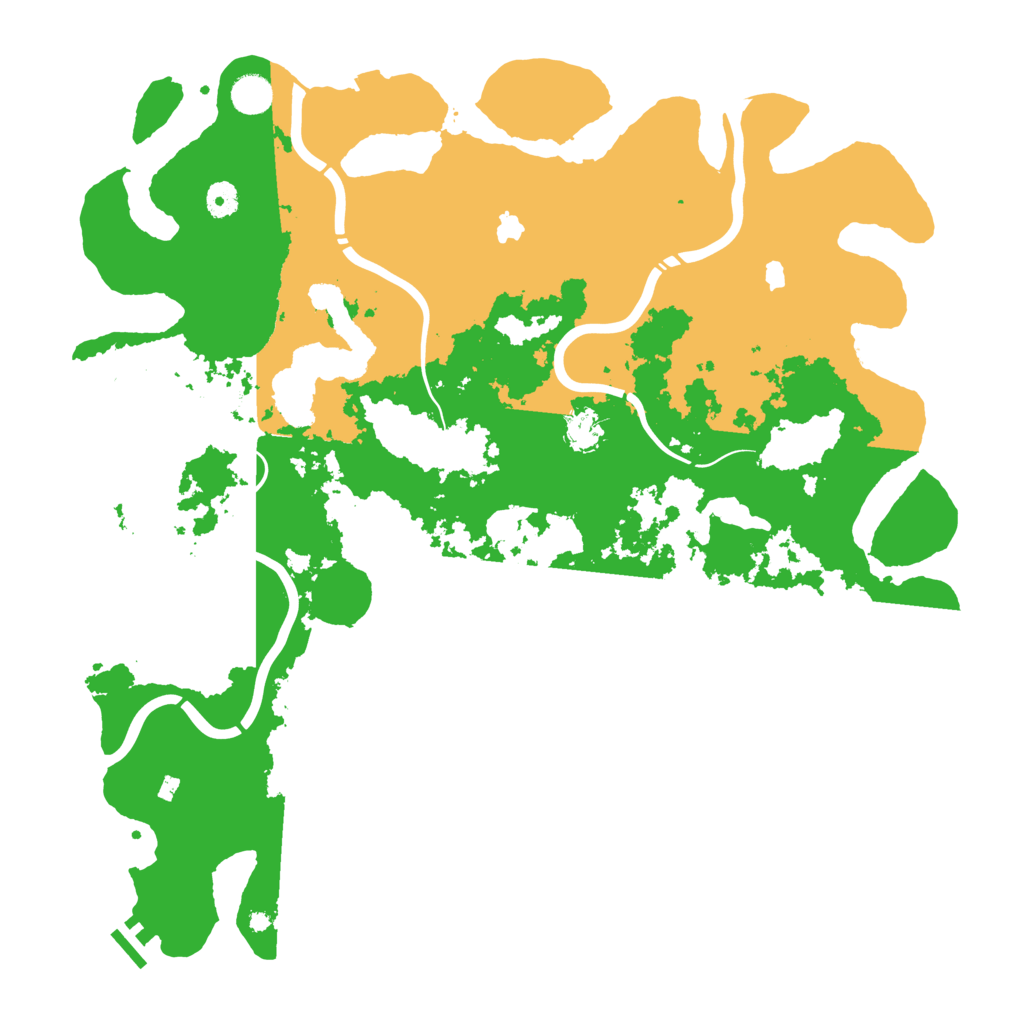 Biome Rust Map: Procedural Map, Size: 4500, Seed: 786431