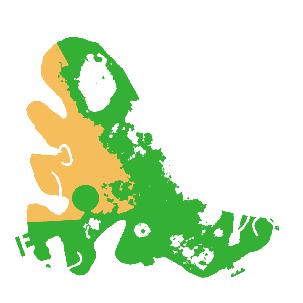 Biome Rust Map: Procedural Map, Size: 3000, Seed: 23123123