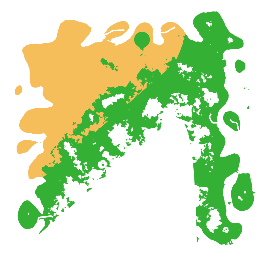 Biome Rust Map: Procedural Map, Size: 4500, Seed: 286966141