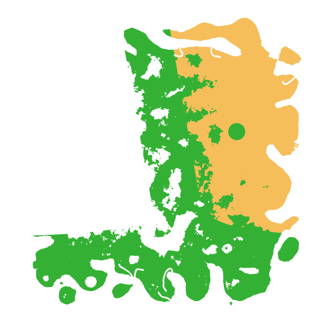 Biome Rust Map: Procedural Map, Size: 5000, Seed: 67149034