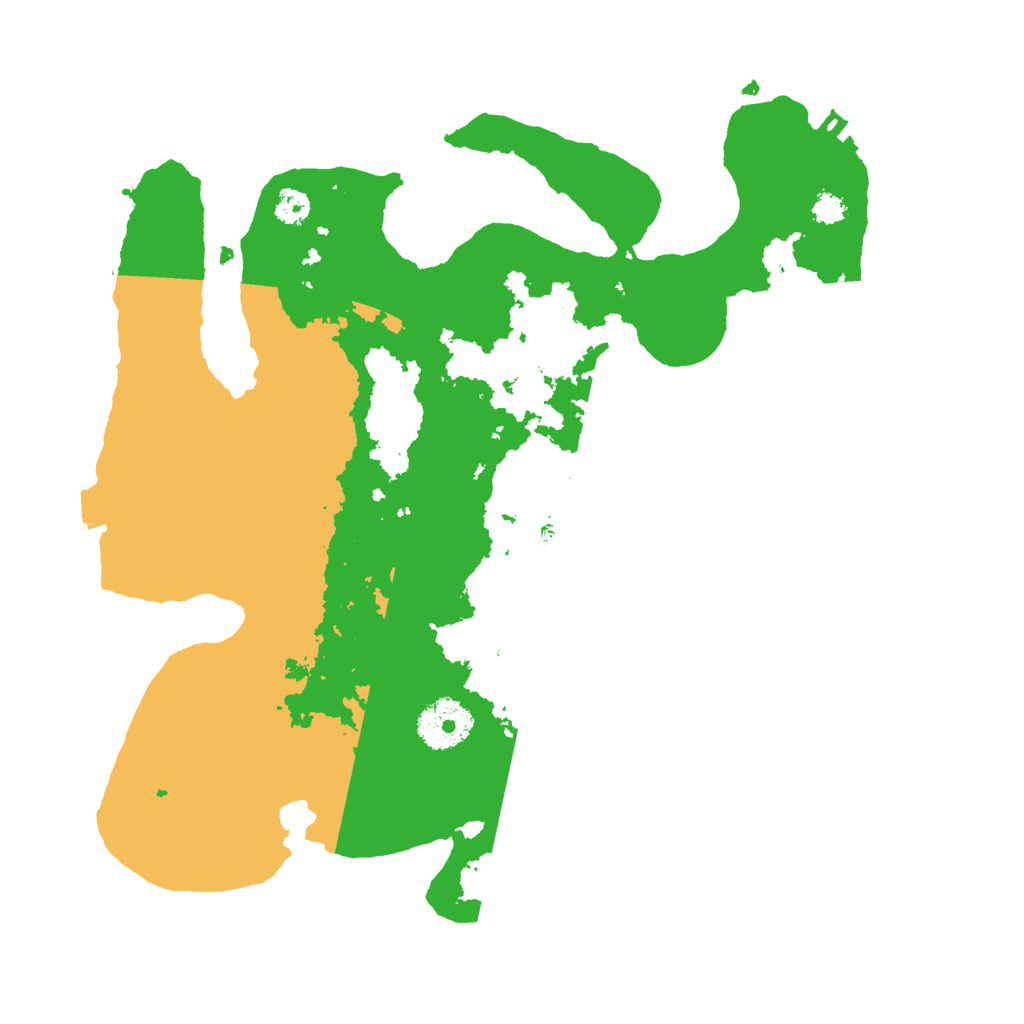 Biome Rust Map: Procedural Map, Size: 3000, Seed: 29139263