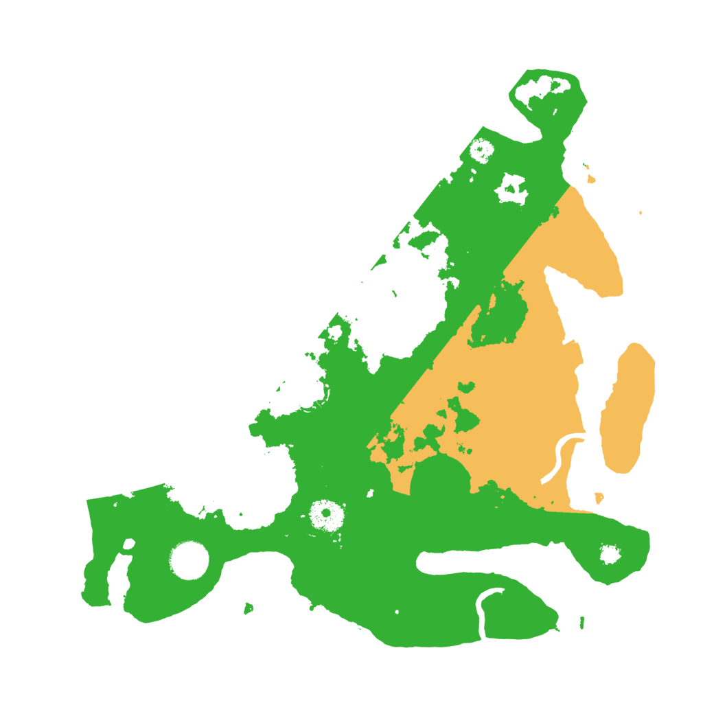 Biome Rust Map: Procedural Map, Size: 3200, Seed: 715971321