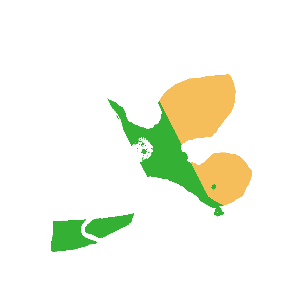 Biome Rust Map: Procedural Map, Size: 1458, Seed: 1458095684