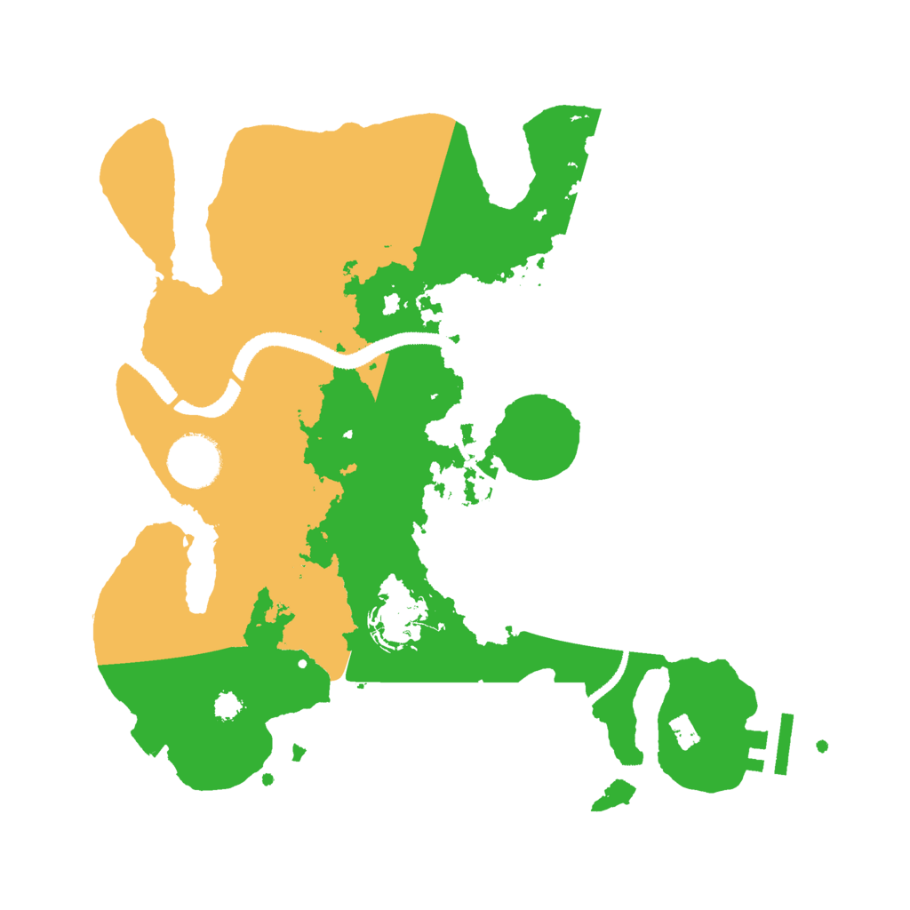 Biome Rust Map: Procedural Map, Size: 3000, Seed: 1573868077