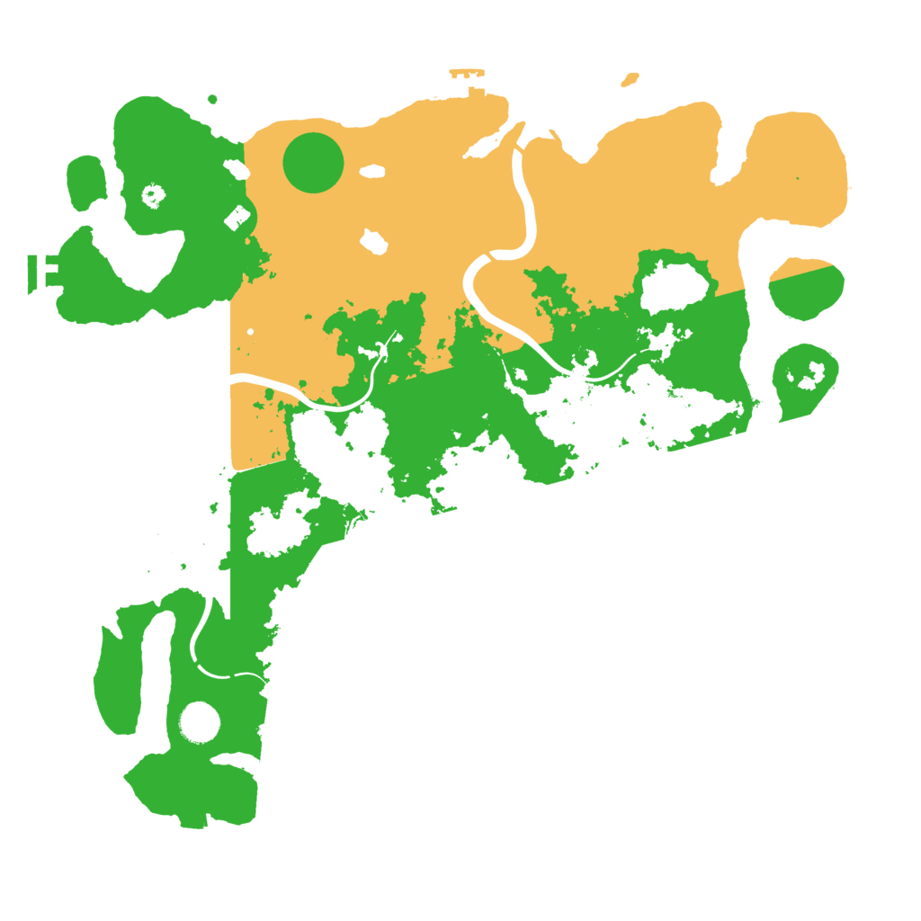 Biome Rust Map: Procedural Map, Size: 4000, Seed: 787378336