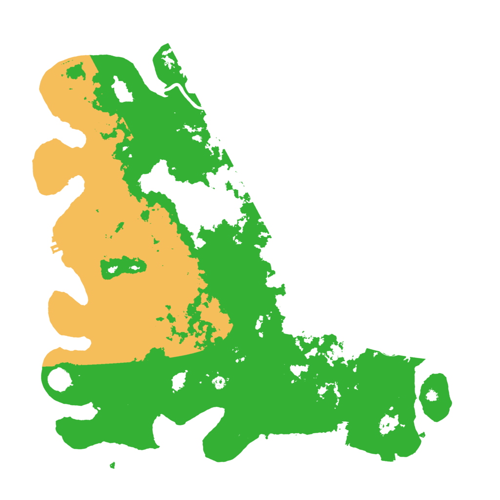 Biome Rust Map: Procedural Map, Size: 4050, Seed: 356399337