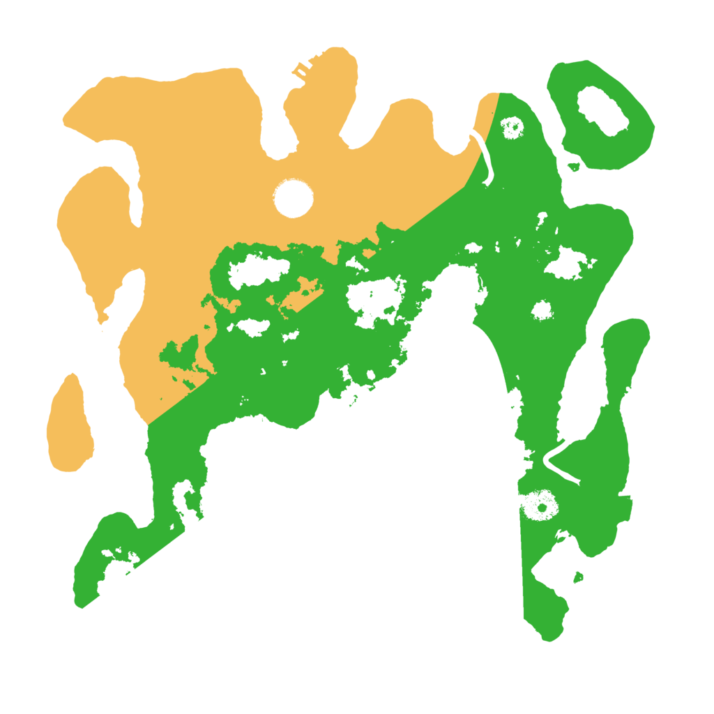 Biome Rust Map: Procedural Map, Size: 3250, Seed: 2036012371