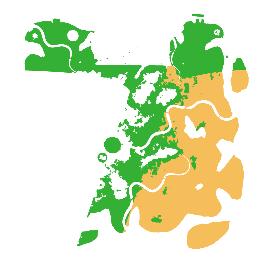 Biome Rust Map: Procedural Map, Size: 4250, Seed: 1551162193