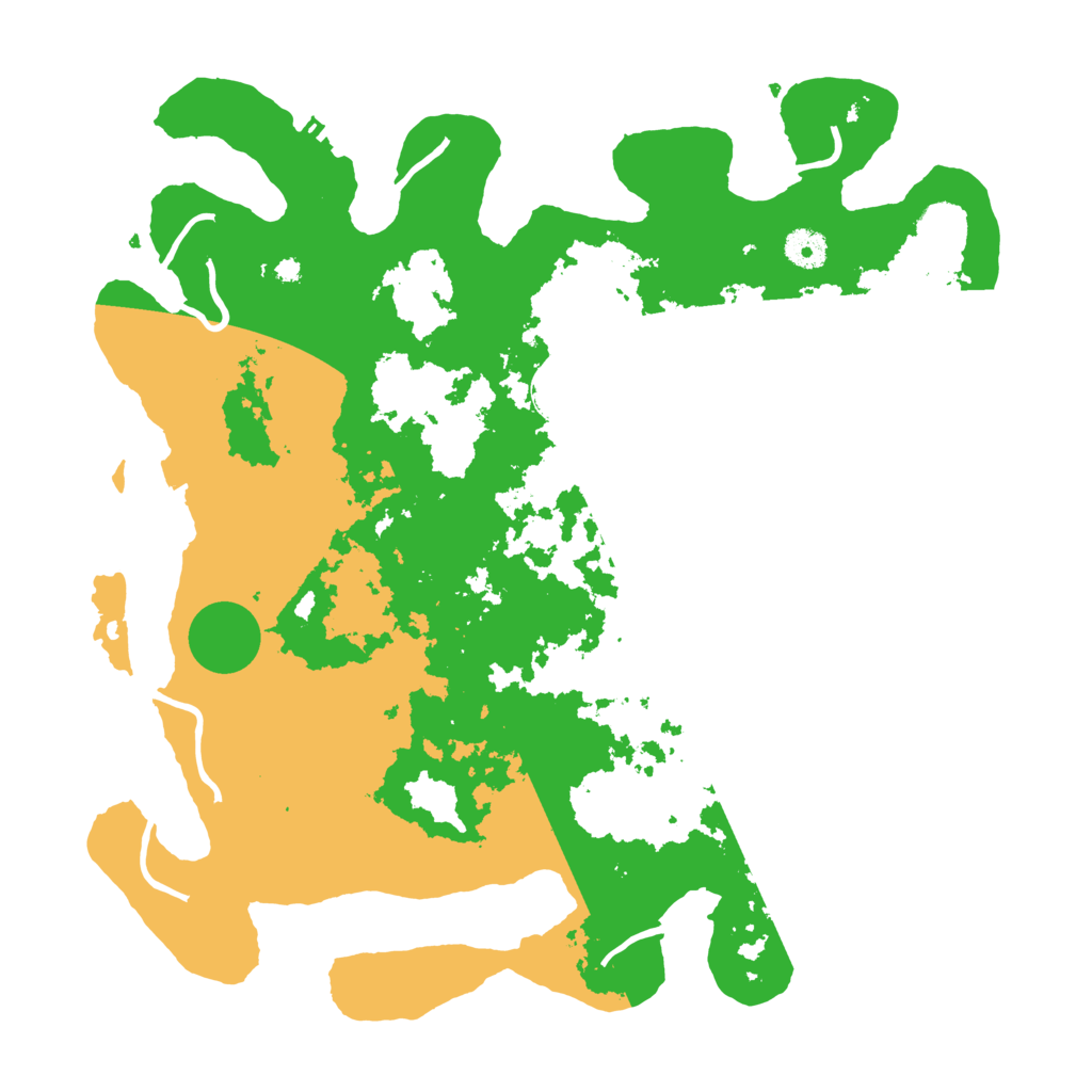 Biome Rust Map: Procedural Map, Size: 4000, Seed: 302946622