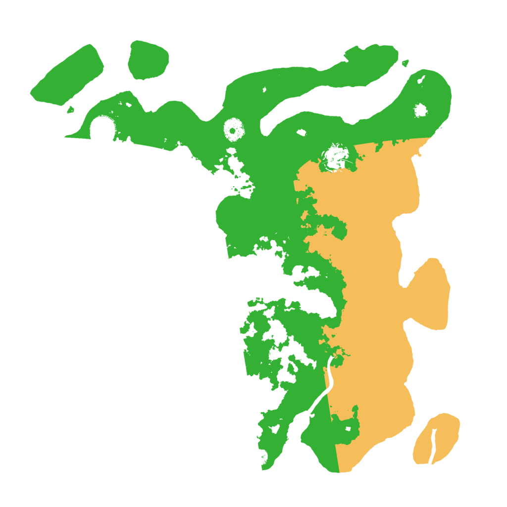 Biome Rust Map: Procedural Map, Size: 3500, Seed: 1516381616