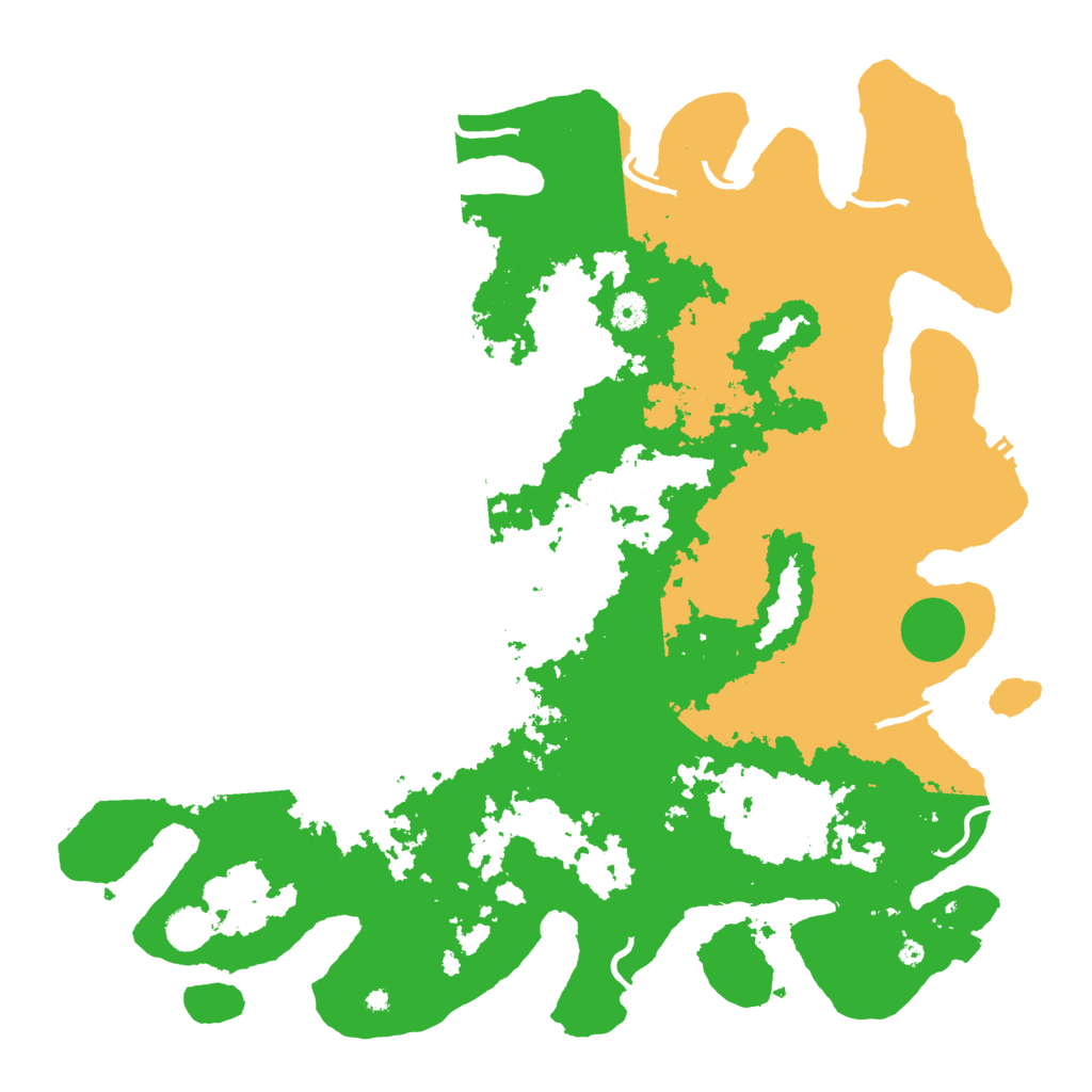 Biome Rust Map: Procedural Map, Size: 4500, Seed: 1013947964