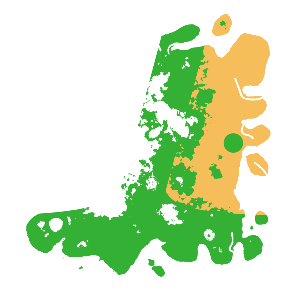 Biome Rust Map: Procedural Map, Size: 4000, Seed: 119999