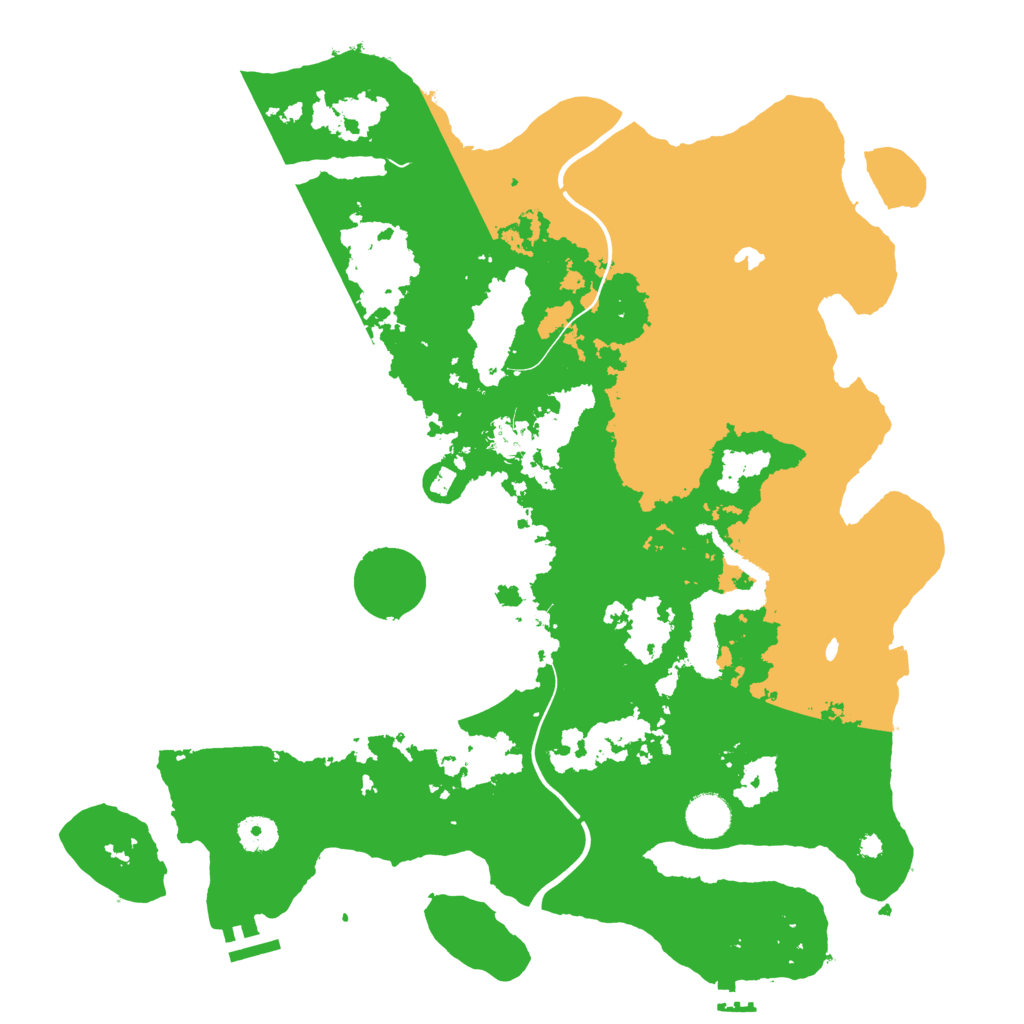 Biome Rust Map: Procedural Map, Size: 4000, Seed: 1964793