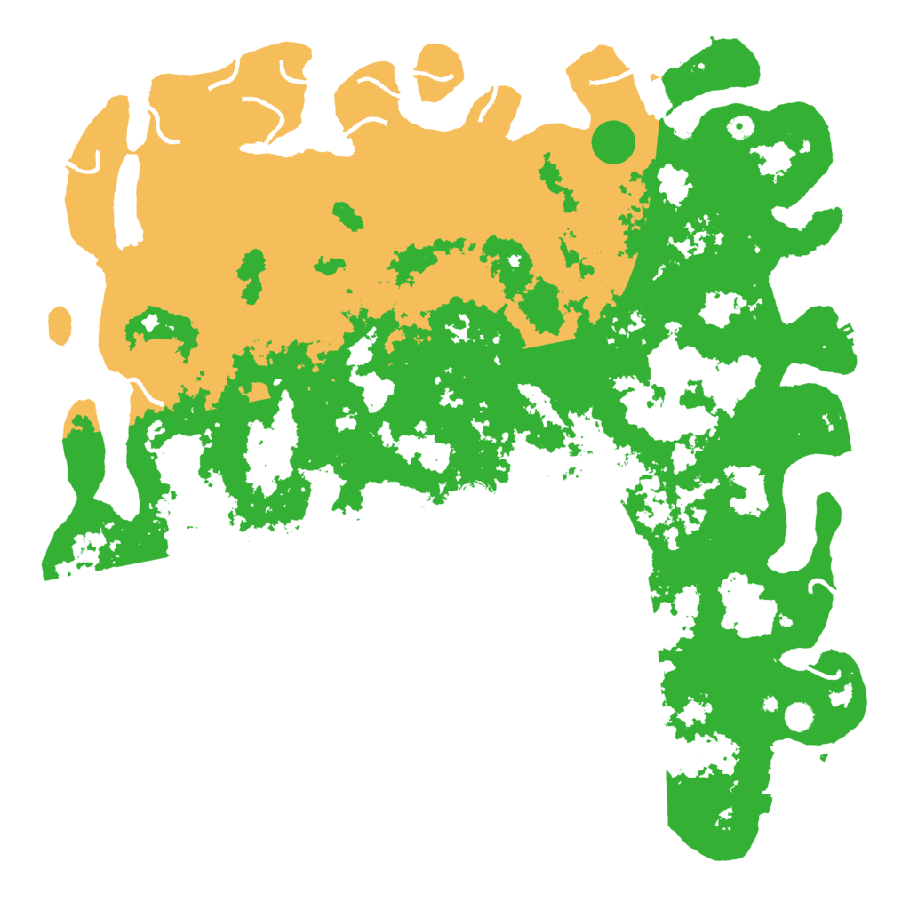 Biome Rust Map: Procedural Map, Size: 5500, Seed: 7122023