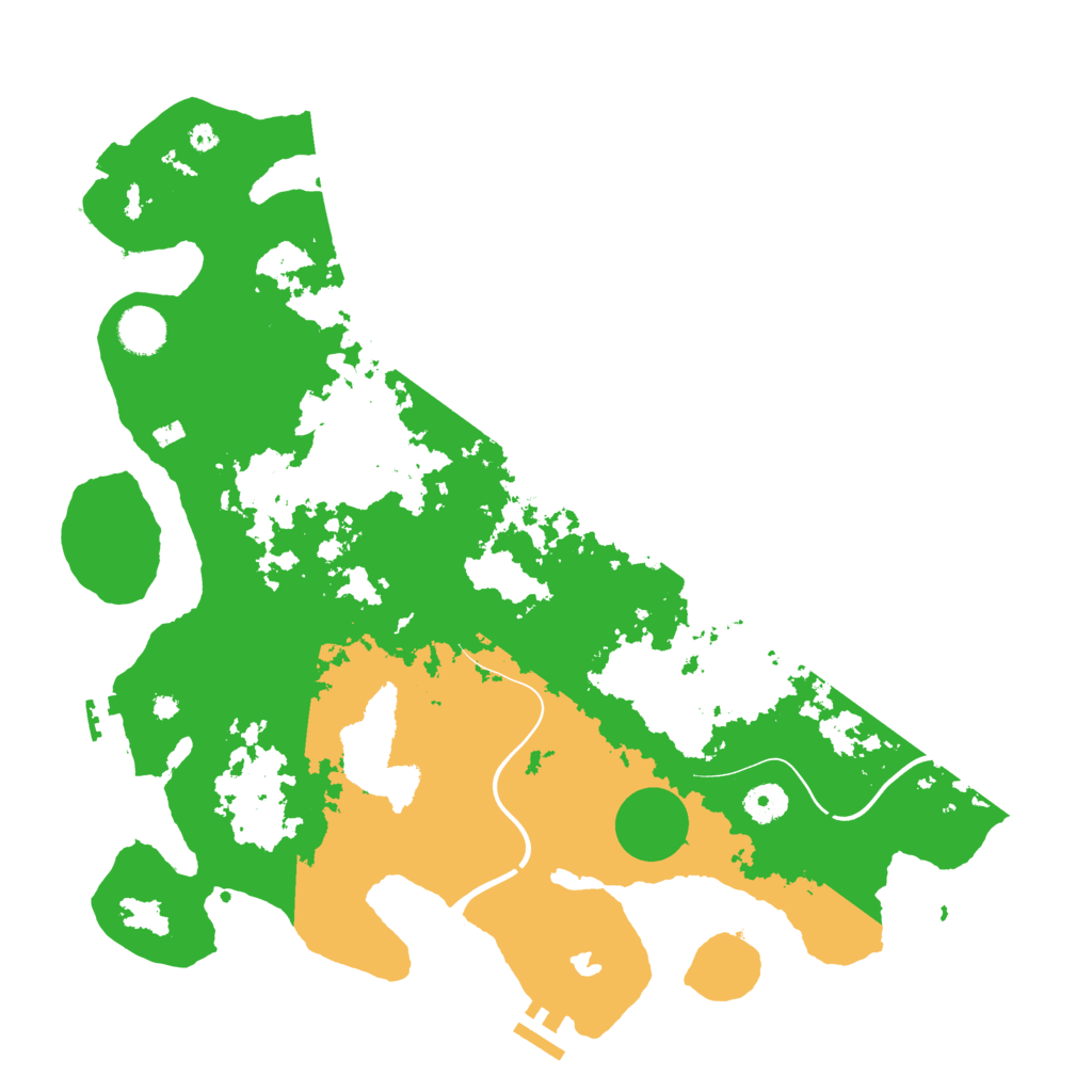 Biome Rust Map: Procedural Map, Size: 4000, Seed: 7139