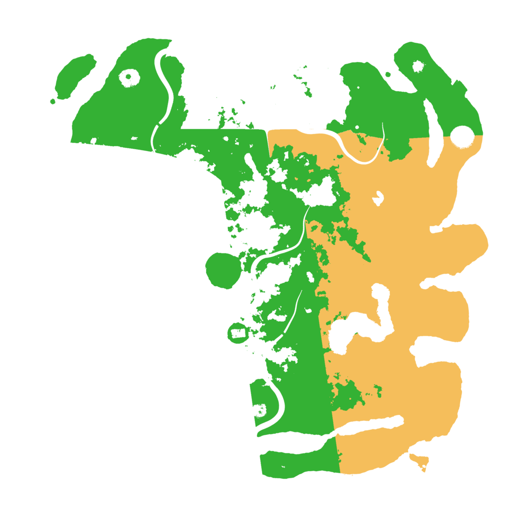 Biome Rust Map: Procedural Map, Size: 4000, Seed: 1493891934