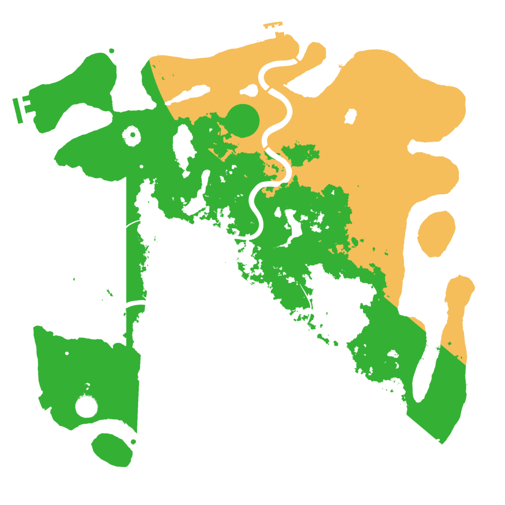 Biome Rust Map: Procedural Map, Size: 4000, Seed: 381042173