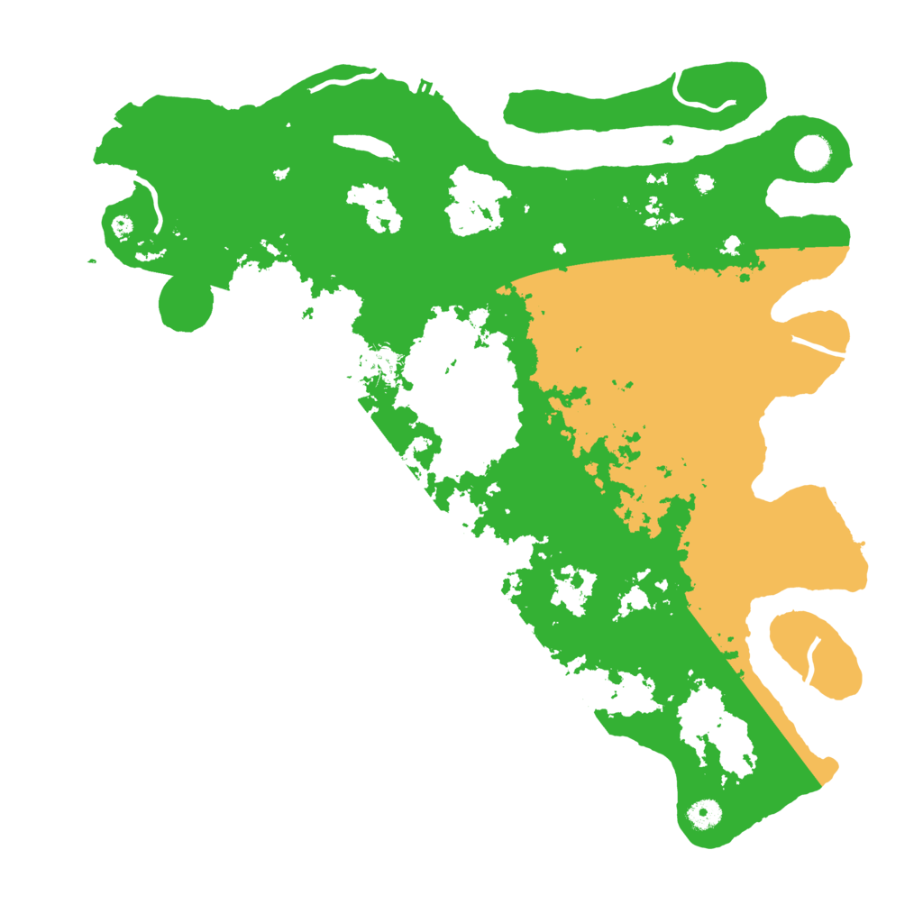 Biome Rust Map: Procedural Map, Size: 4500, Seed: 1639105362