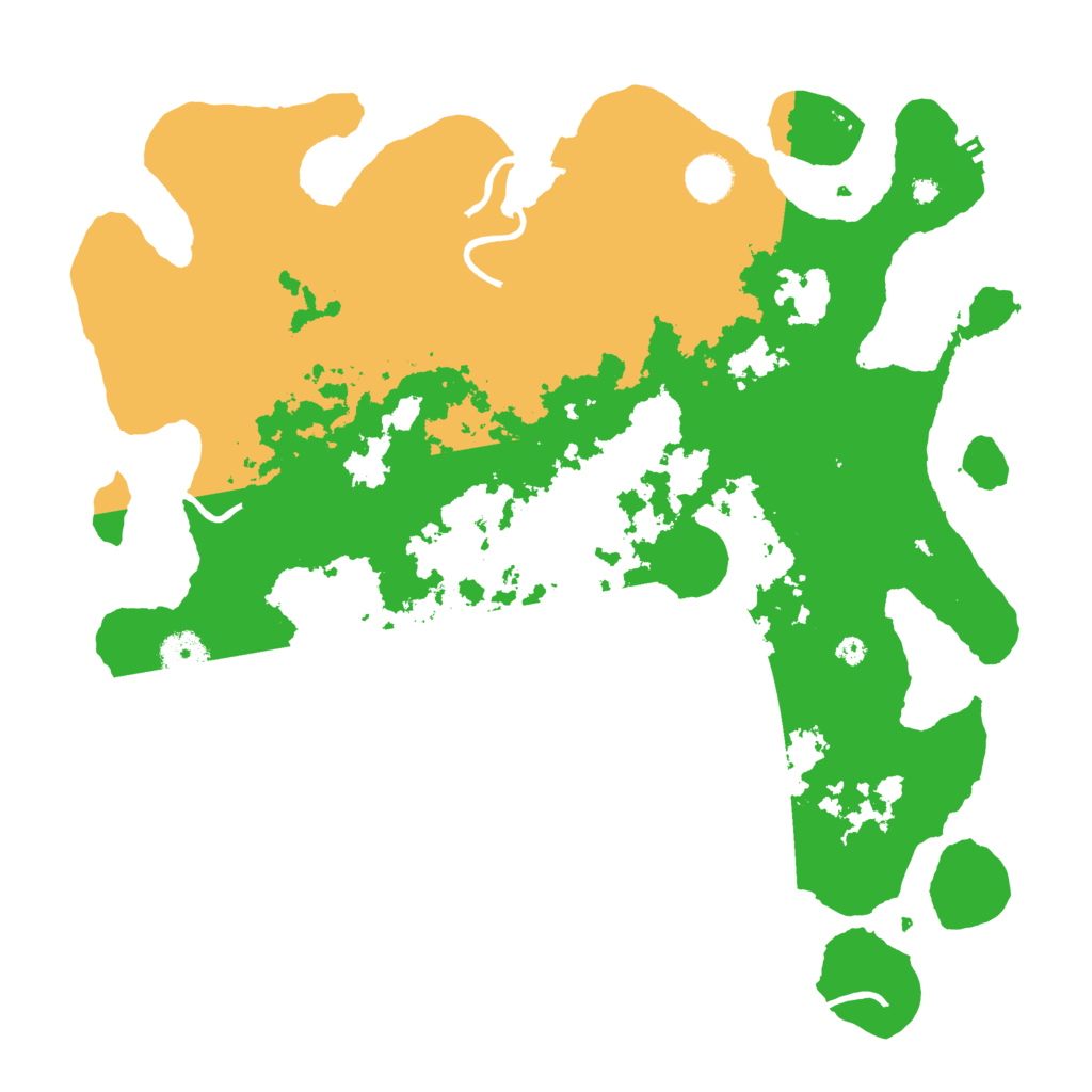 Biome Rust Map: Procedural Map, Size: 4000, Seed: 798160228