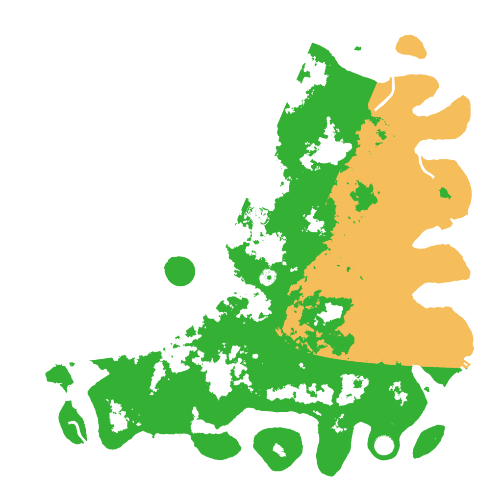 Biome Rust Map: Procedural Map, Size: 4500, Seed: 100210935