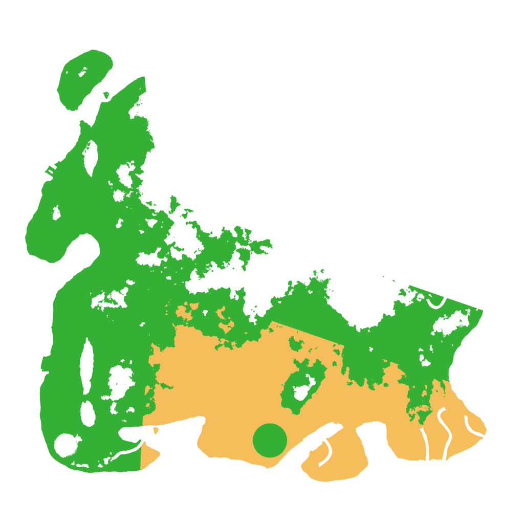Biome Rust Map: Procedural Map, Size: 4050, Seed: 523476526
