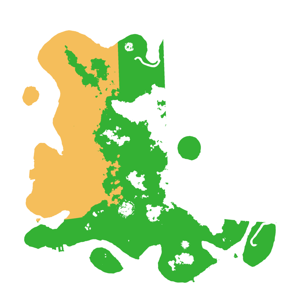 Biome Rust Map: Procedural Map, Size: 3500, Seed: 856134945