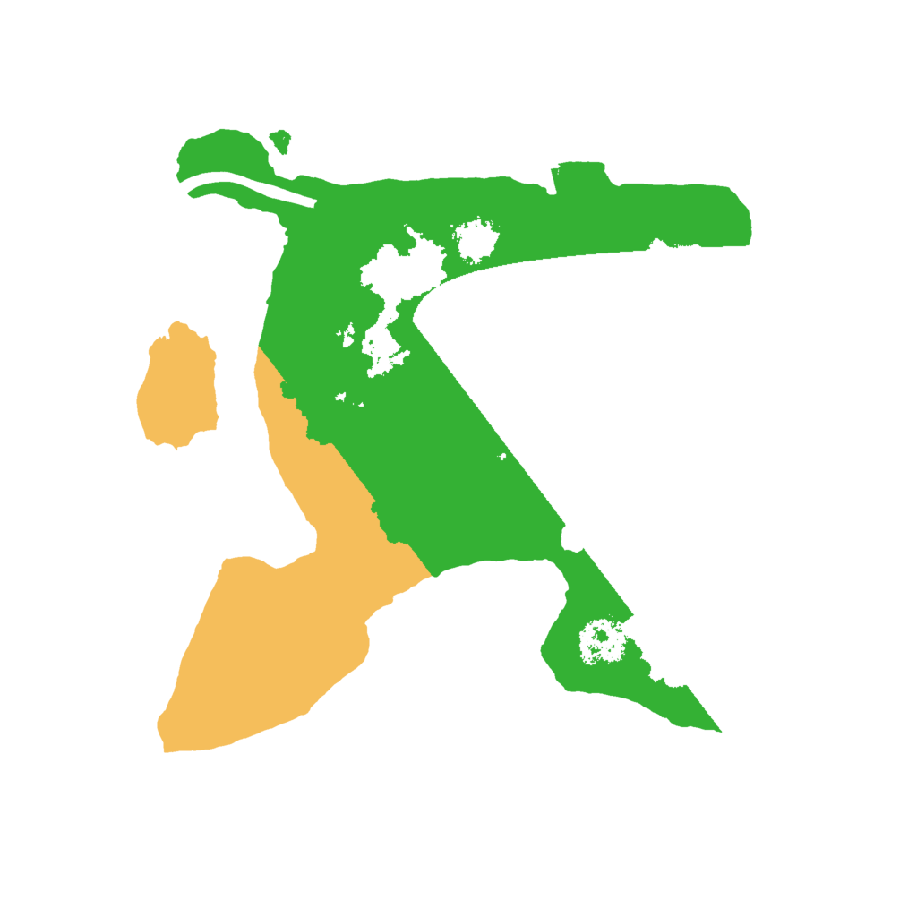 Biome Rust Map: Procedural Map, Size: 2000, Seed: 1840000738