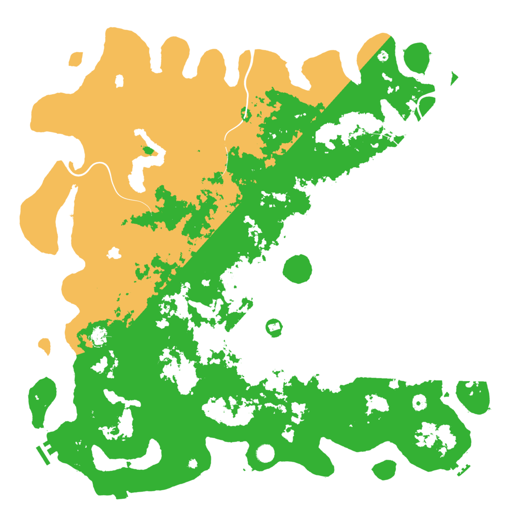Biome Rust Map: Procedural Map, Size: 5000, Seed: 225072803