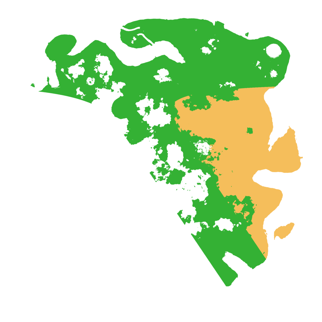 Biome Rust Map: Procedural Map, Size: 4000, Seed: 3283