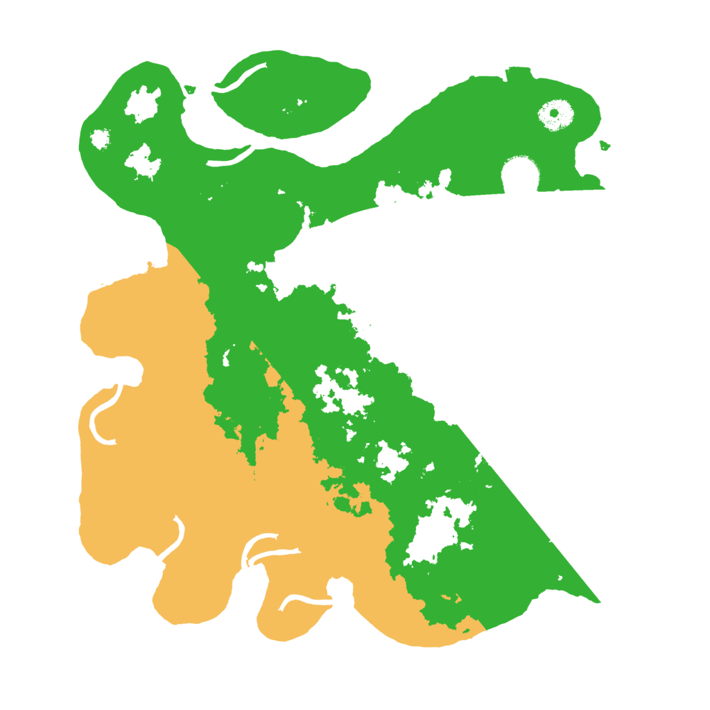 Biome Rust Map: Procedural Map, Size: 3300, Seed: 40